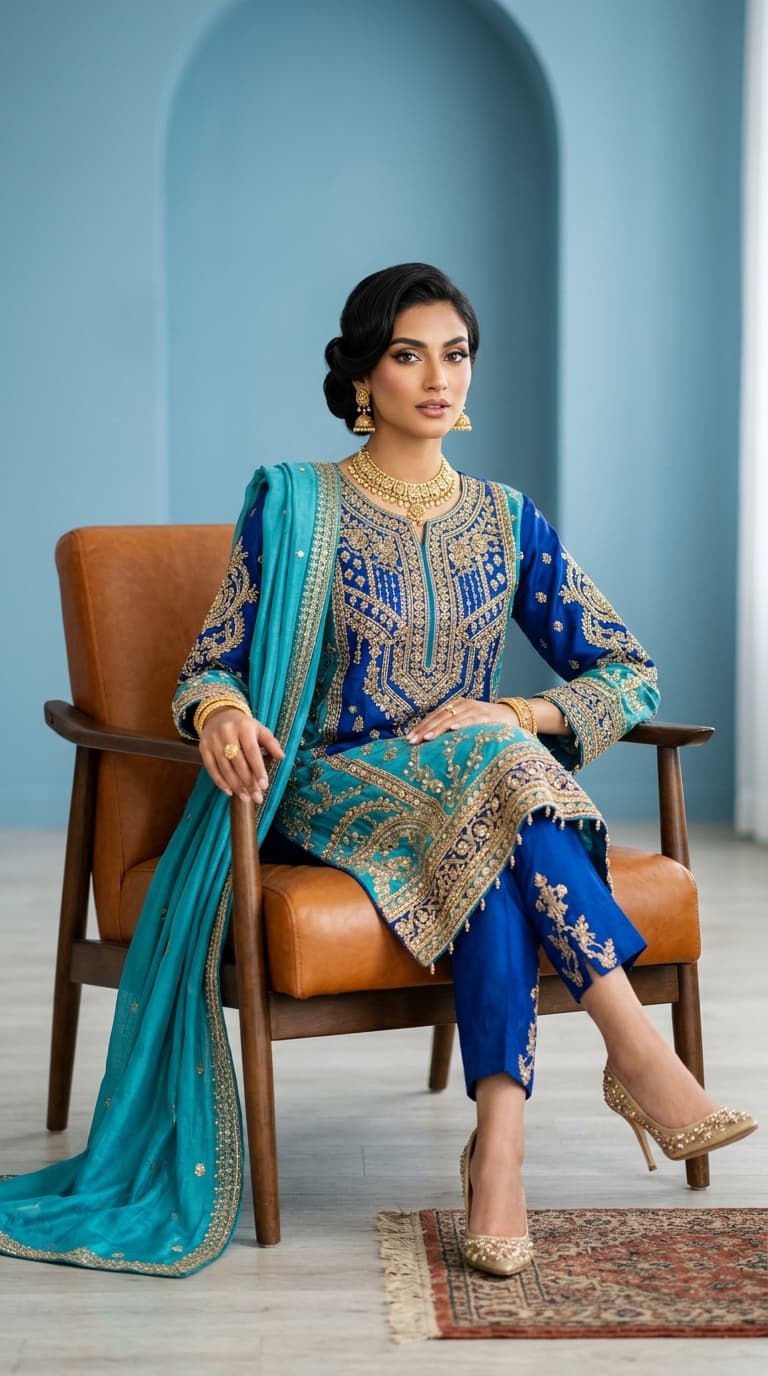 Gul Ahmed Mint Silk